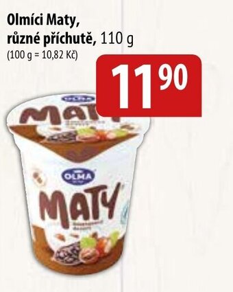 Bala Olmíci Maty, různé příchutě, 110 g nabídka