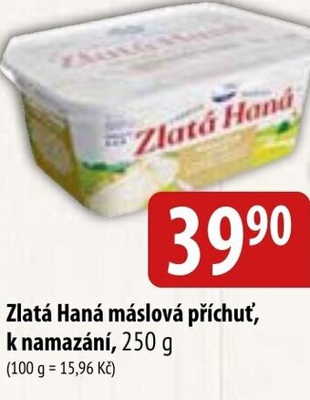 Bala Zlatá Haná máslová příchuť, k namazání, 250 g nabídka