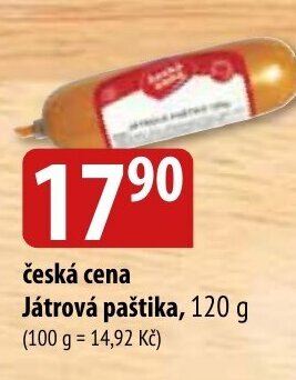 Bala česká cena Játrová paštika nabídka