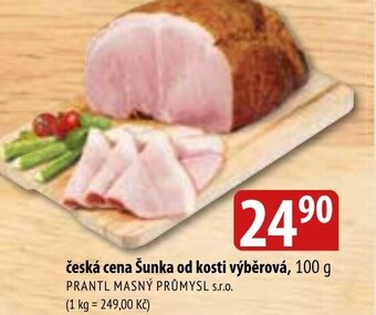 Bala česká cena Šunka od kosti výběrová, 100 g nabídka