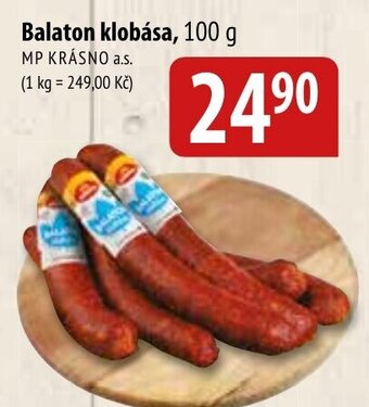 Bala Balaton klobása, 100 g nabídka