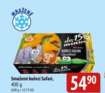 Bala Smažené kuřecí Safari, nabídka