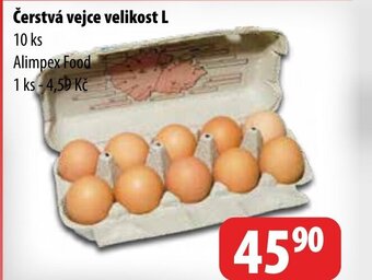 Partner Maloobchodní síť Čerstvá vejce velikost L nabídka