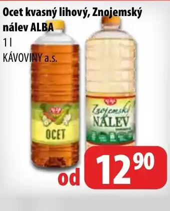 Ocet kvasný lihový, Znojemský nálev ALBA