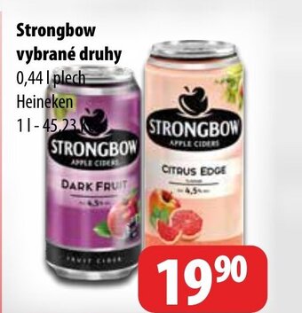 Partner Maloobchodní síť Strongbow vybrané druhy nabídka