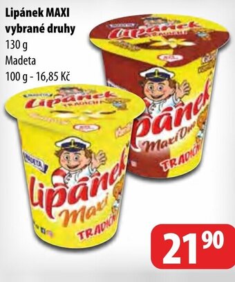 Lipánek MAXI vybrané druhy