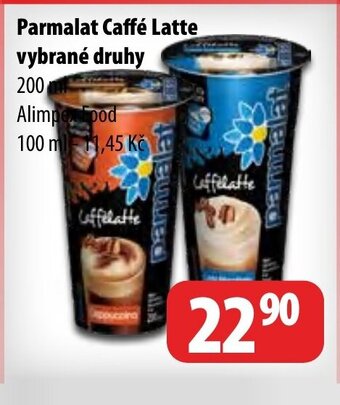 Partner Maloobchodní síť Parmalat Caffé Latte vybrané druhy nabídka