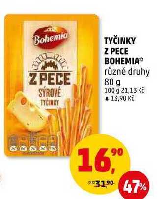 Penny Market Tyčinky z pece bohemia, 80 g nabídka