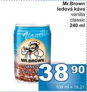 Jip Mr.brown ledová káva 240ml nabídka