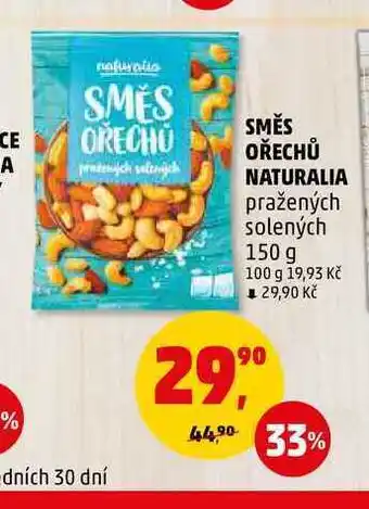 Penny Market Směs ořechů naturalia, 150 g nabídka