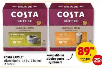 Penny Market Costa kapsle, 16 ks nabídka