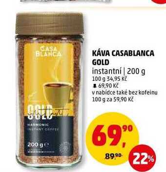 Penny Market Káva casablanca gold, 200 g nabídka