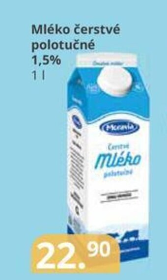Potraviny CZ Mléko čerstvé polotučné 1,5% 1L nabídka