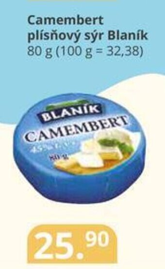 Potraviny CZ Camembert plísňový sýr Blaník nabídka