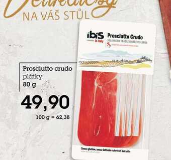 Jip Prosciutto crudo plátky 80 g nabídka