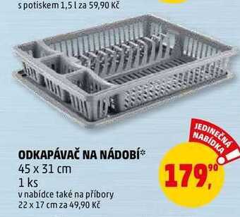 Penny Market Odkapávač na nádobí, 1 ks nabídka
