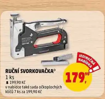Penny Market Ruční svorkovačka, 1 ks nabídka