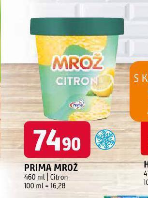 Terno Prima mrož zmrzlina nabídka
