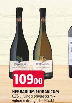 Terno Herbarium moravicum nabídka