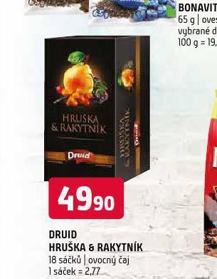 Terno Druid čaj nabídka