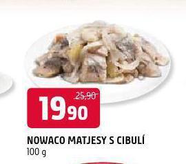 Terno Nowaco matjesy s cibulí nabídka