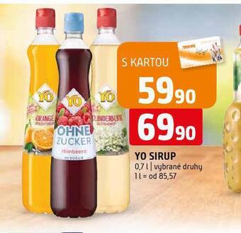 Terno Yo sirup nabídka