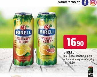 Terno Birell nealkoholické pivo nabídka