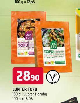 Terno Lunter tofu nabídka