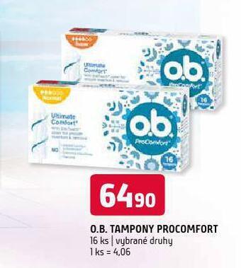 Terno O.b. tampony nabídka