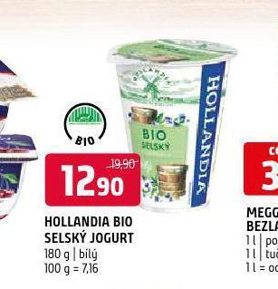 Terno Hollandia bio selský jogurt nabídka