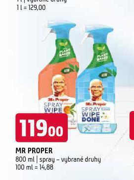 Terno Mr. proper spray nabídka