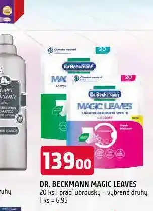 Terno Dr. beckmann magic leaves prací ubrousky nabídka