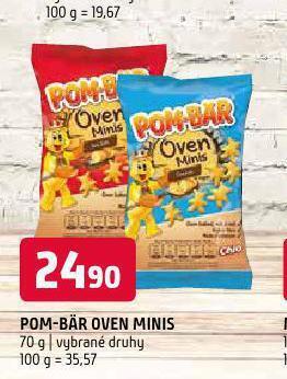 Terno Pom-bar oven minis nabídka