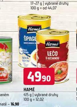 Terno Hamé nabídka