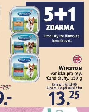Rossmann Winston vanička pro psy nabídka