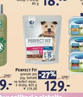 Rossmann Perfect fit granule pro psy nabídka