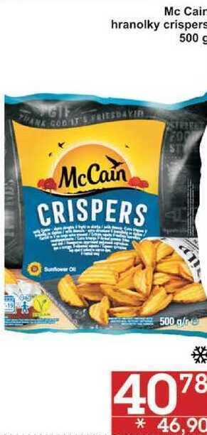 Jip Mc cain hranolky crispers, 500 g nabídka