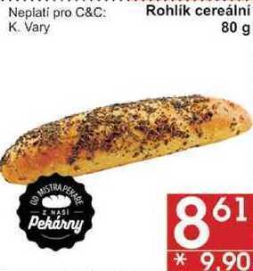 Jip Rohlík cereální, 80 g nabídka