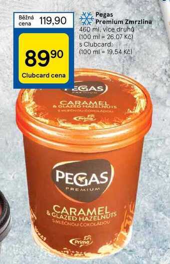 Tesco Pegas premium zmrzlina 460 ml nabídka