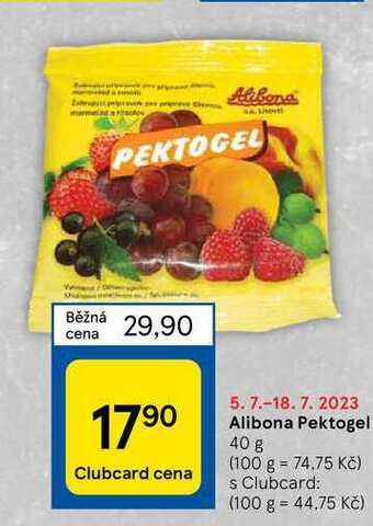 Tesco Alibona pektogel 40 g nabídka
