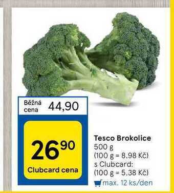 Tesco Tesco brokolice 500 g nabídka
