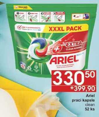 Jip Ariel prací kapsle clean, 52 ks nabídka