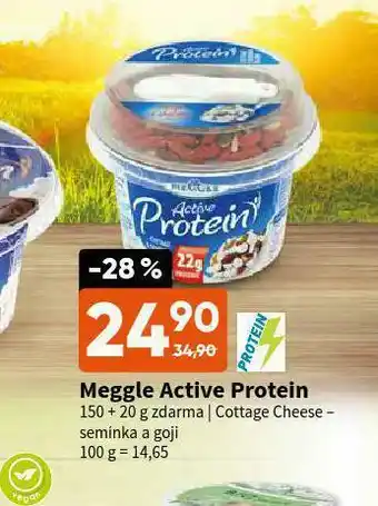 Terno Meggle active protein cottage nabídka