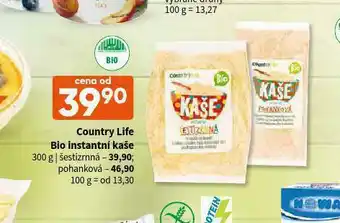 Terno Country life bio instantní kaše nabídka