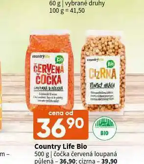 Terno Country life bio čočka červená nabídka