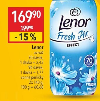 Globus Lenor aviváž nabídka