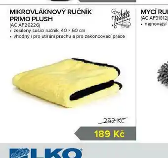 Auto Kelly Mikrovláknový ručník primo plush nabídka