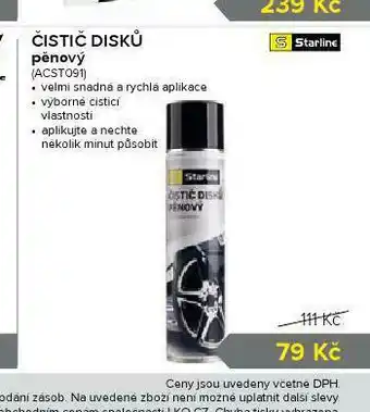 Auto Kelly Čistič disků pěnový nabídka