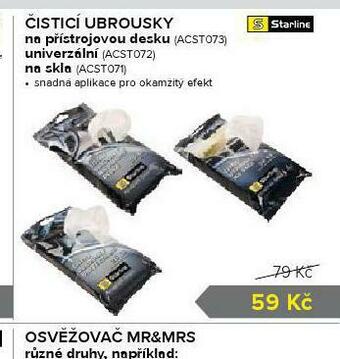 Čistící ubrousky