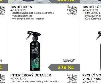 Auto Kelly Čistič oken nabídka